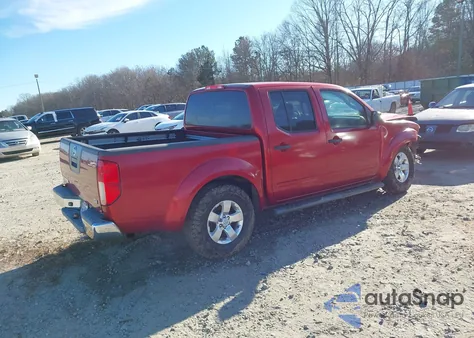 2012 Nissan Frontier Sv z USA, uszkodzony, nr VIN 1N6AD0ER7CC427319